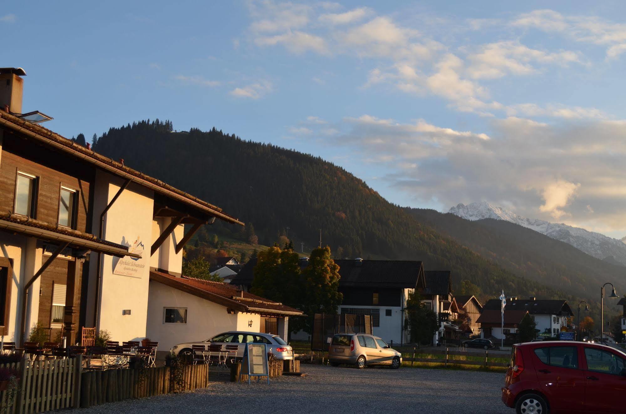 Alpchalet Schwanstein Halblech Bagian luar foto